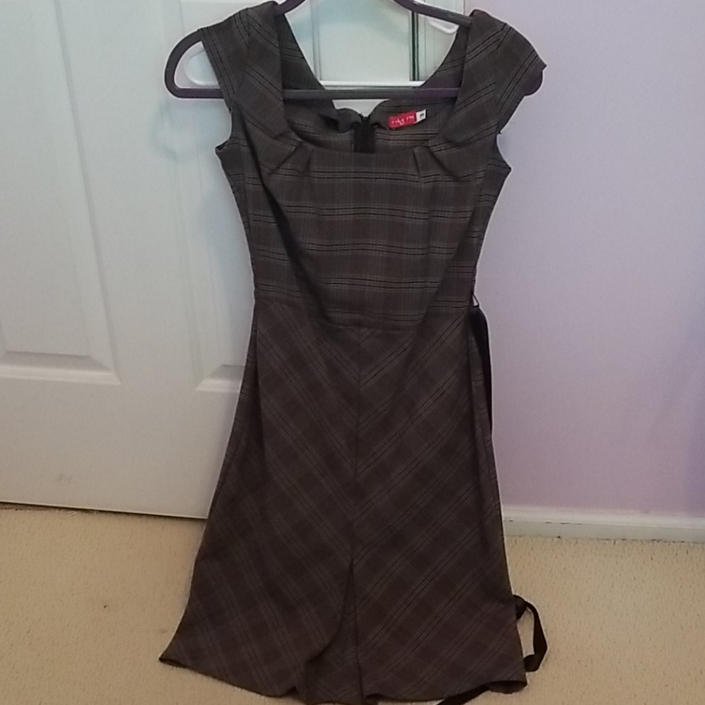 Plaid dress for girls